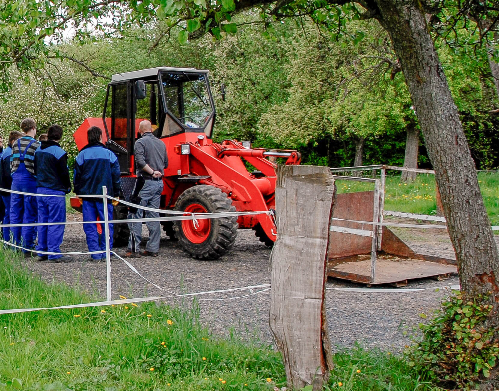 Foto: Arbeit im Projekt BauProjekte